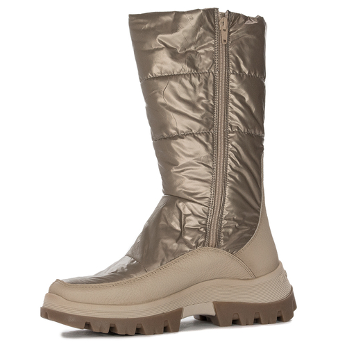 Hispanitas Women's snow boots Meryl-I22 Bolmet Taupe Vison