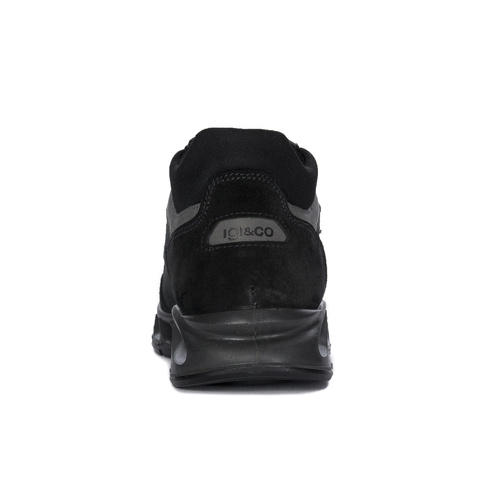 Igi&Co Men's Nero Black Sneakers