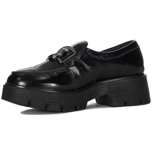 Igi&Co Women's leather platform black naplak/nero shoes