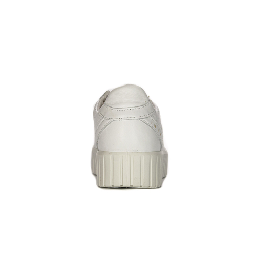 Igi&Co Women's leather platform white sneakers