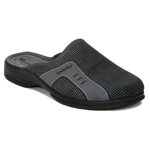 Inblu Dark Gray men's slippers
