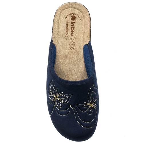 Inblu Nawy Blue women's slippers