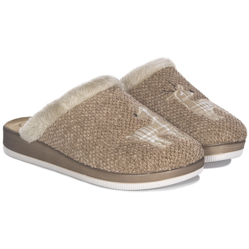 Inblu Women's Beige slippers