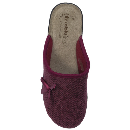 Inblu Women's Burgundy slippers