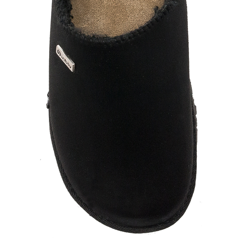 Inblue Black women's slippers