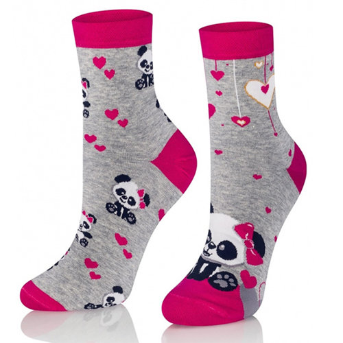 Intenso Valentine's socks art.0471 col.002 Panda
