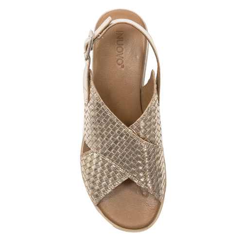 Inuovo Gold Women's Sandals