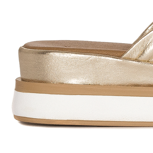 Inuovo Gold Women's Slides