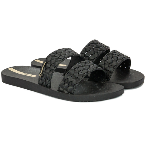 Ipanema Renda II Fem Black/Black Women's Slippers