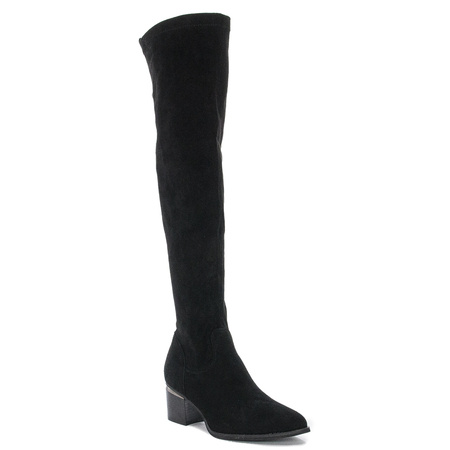Jezzi 20KZ35-3330 Black Knee-high Boots