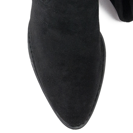 Jezzi 20KZ35-3330 Black Knee-high Boots
