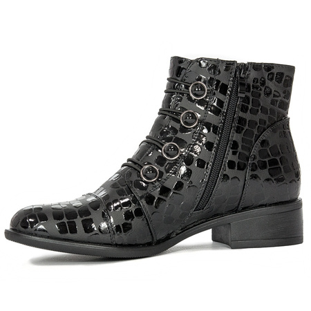 Jezzi ASA62-50 Black Boots