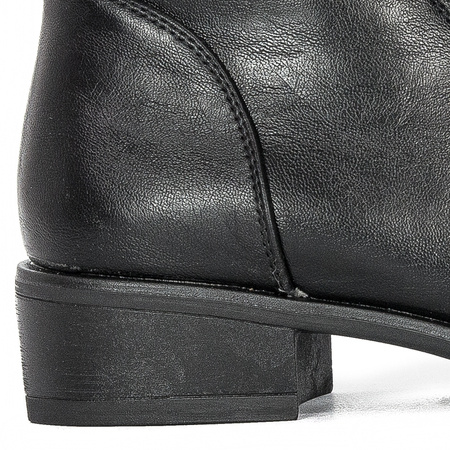 Jezzi ASA62-50 Black PU women's boots