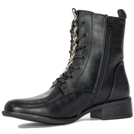 Jezzi ASA62-91 Black women's boots