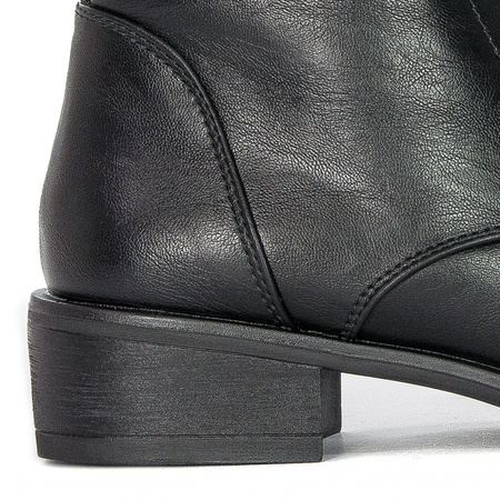 Jezzi ASA62-91 Black women's boots