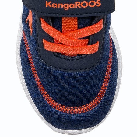 Kangaroos 02078 000 4131 DK Navy Neon Orange Sneakers