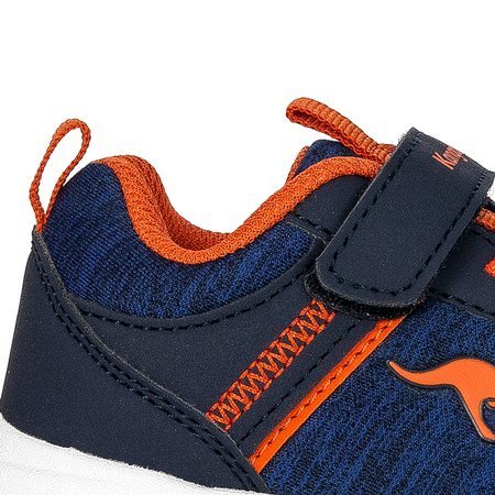 Kangaroos 02078 000 4131 DK Navy Neon Orange Sneakers