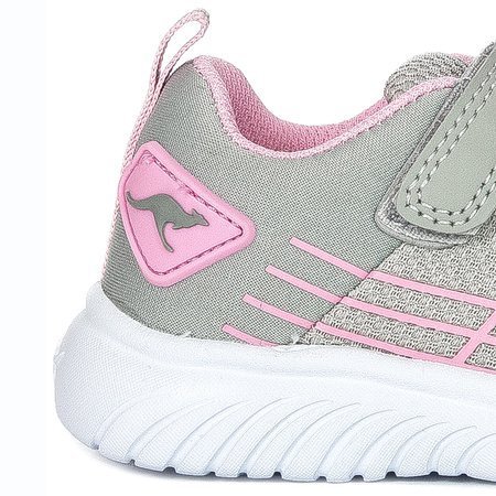 Kangaroos 02084 000 2063 Vapor Grey Frost Pink Flat Shoes