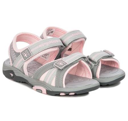 Kangaroos 18491 000 2063 Vapor Grey Frost Pink Sandals