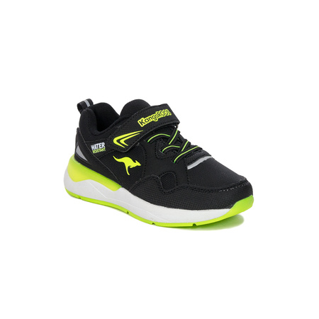 Kangaroos 18755-5062 Jet Black/Neon Yellow Sneakers