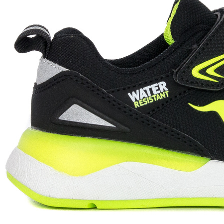 Kangaroos 18755-5062 Jet Black/Neon Yellow Sneakers