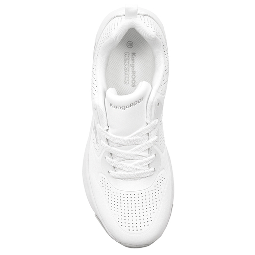 Kangaroos Sneakers halfshoes for women White/Silver