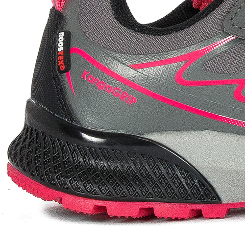 Kangaroos women shoes Steel Gray / Dusty Rose Sneakers