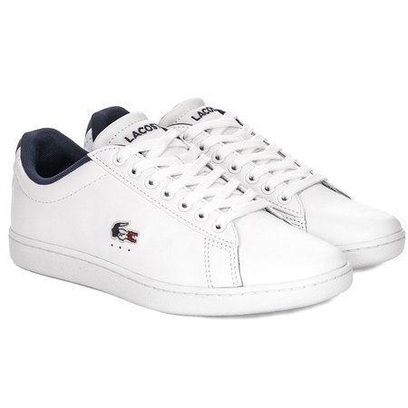 Lacoste Carnaby Evo Tri 1 SFA WHT/NVY/RED Sneakers
