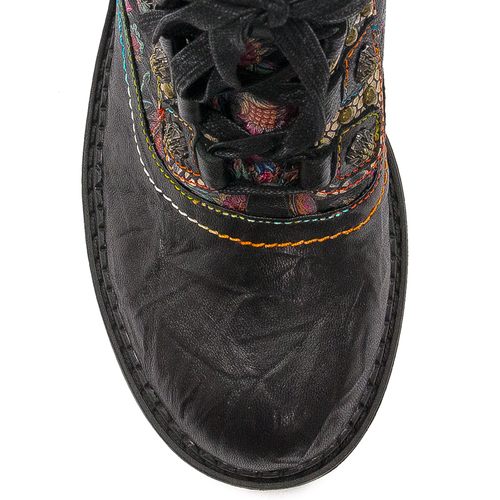 Laura Vita Women's leather boots Kesso 02-Dorian black