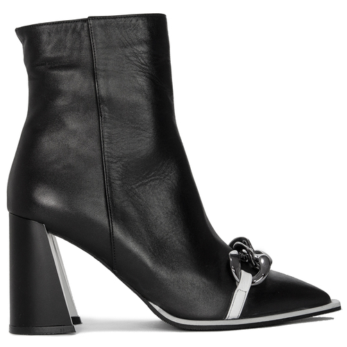 Leather Boccato boots on the Black post