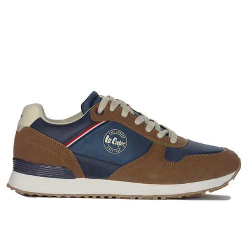 Lee Cooper Brown Navy Men's Sneakers