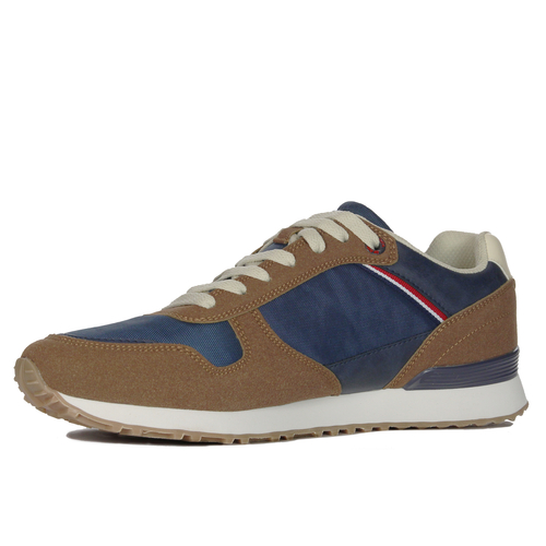 Lee Cooper Brown Navy Men's Sneakers