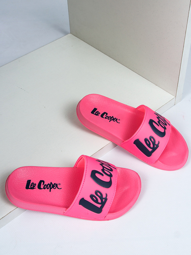 Lee Cooper LCW-22-42-0999K PINK Slides
