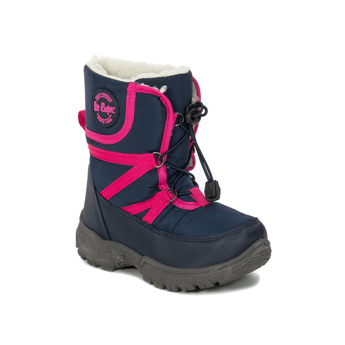 Lee Cooper Navy Girl's Snow Boots LCJ-21-44-1364K