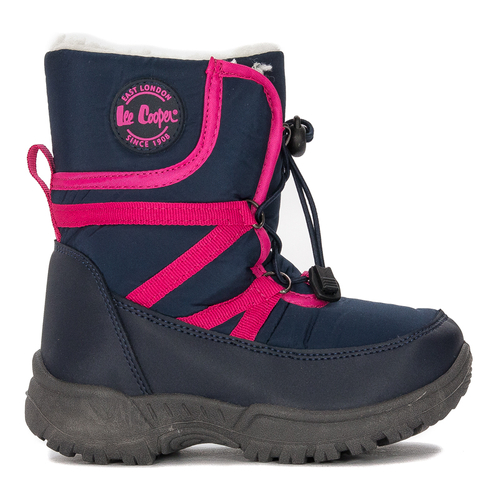 Lee Cooper Navy Girl's Snow Boots LCJ-21-44-1364K