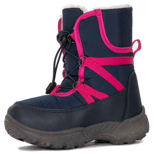 Lee Cooper Navy Girl's Snow Boots LCJ-21-44-1364K