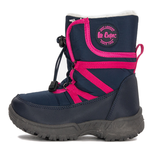 Lee Cooper Navy Girl's Snow Boots LCJ-21-44-1364K