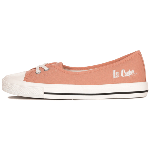 Lee Cooper Slip On Pink Sneakers