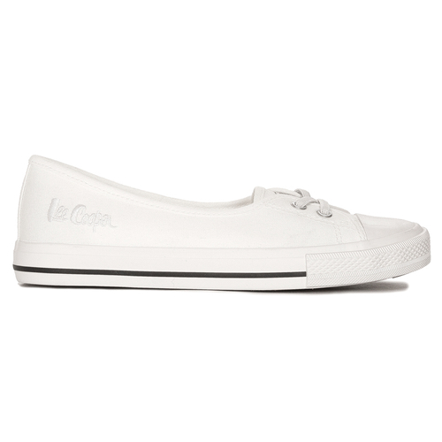 Lee Cooper Slip On White Sneakers