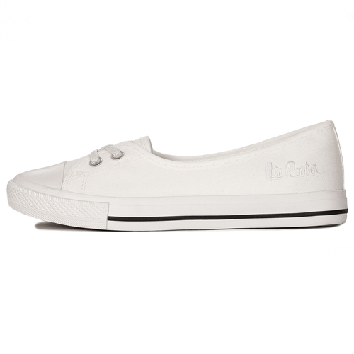 Lee Cooper Slip On White Sneakers