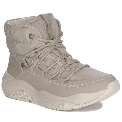 Lee Cooper Winter hiking boots for women beige