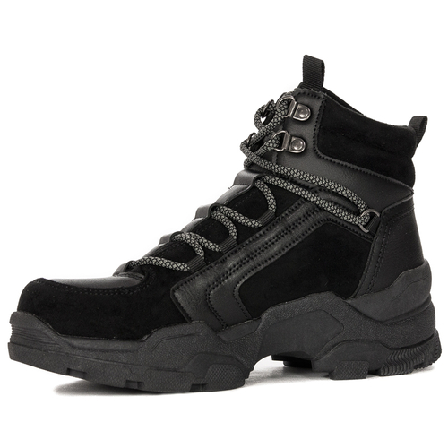 Lee Cooper Winter hiking boots for women black