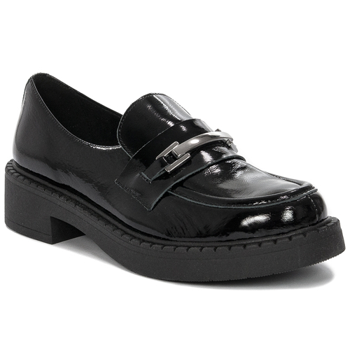Lemar Women's leather black shoes