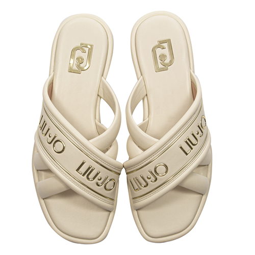 Liu Jo Women's Butter beige flip-flops