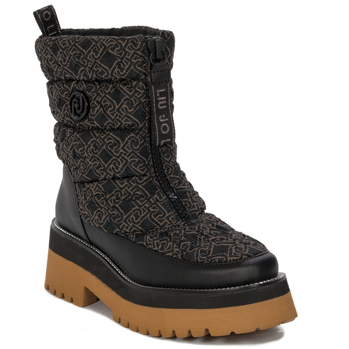 Liu Jo Women's Platform Snow Boots Brown and Black