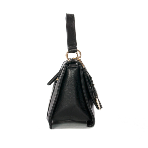 LuluCastagnette A22075 Noir Black Totes Bag