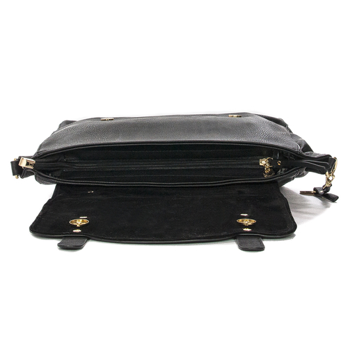 LuluCastagnette S21-043 Noir Black Totes Bag