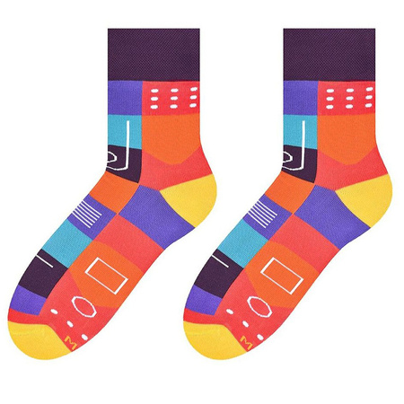 MORE Colorful / Squares socks