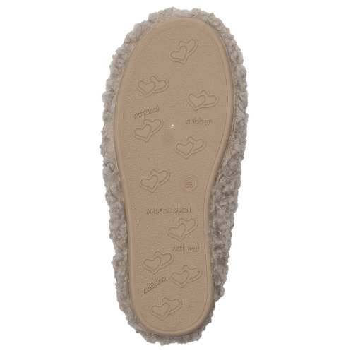 Macarena ANAIS199 Taupe home slippers