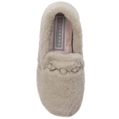 Macarena ANAIS209 Beige home slippers